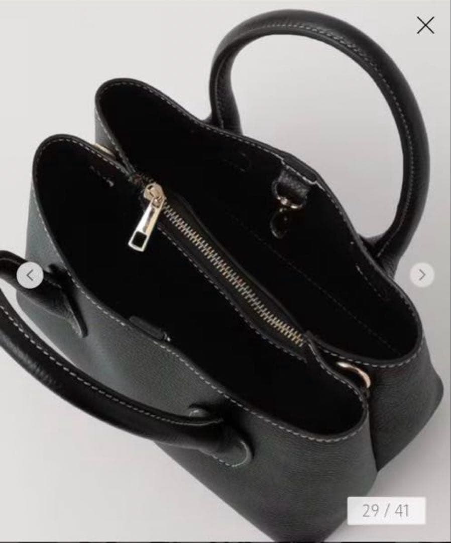 【新品】＜MARCO BIANCHINI＞ ボックス ボストン 2WAY バッグ