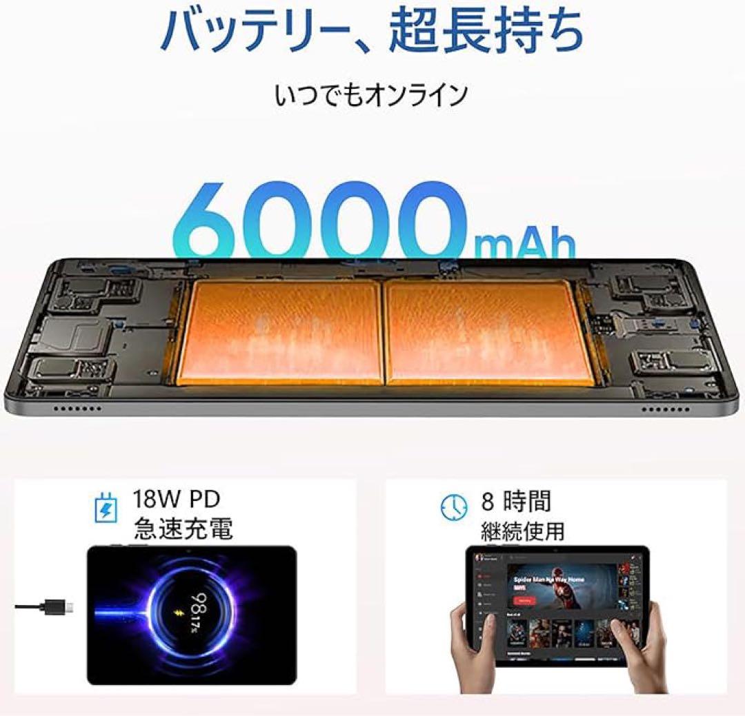 アンドロイド 16 タブレット 10インチ 24GB+64GB+2TB 大容量