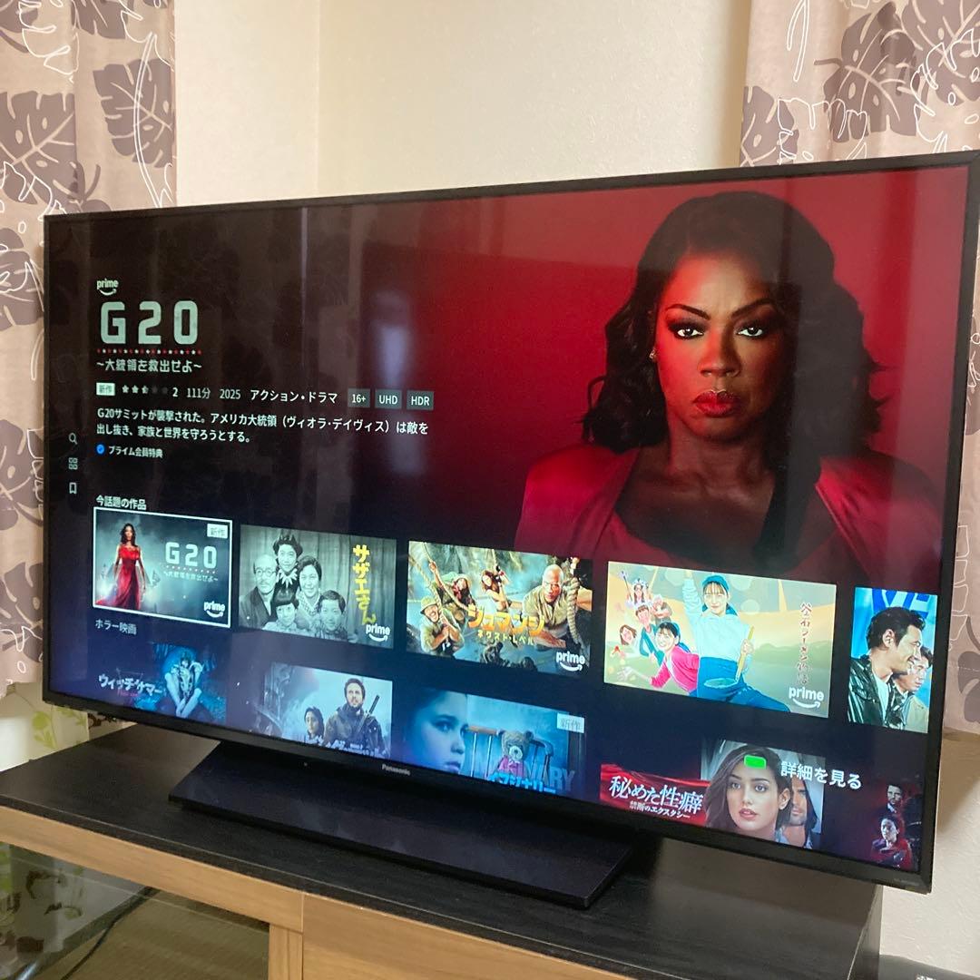 テレビ Panasonic VIERA TH-49GX850