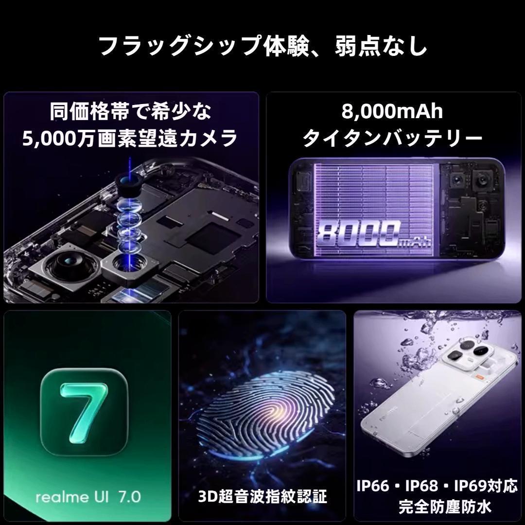 【新品未開封】Realme Neo 8 12GB/256GB ホワイト 中国版