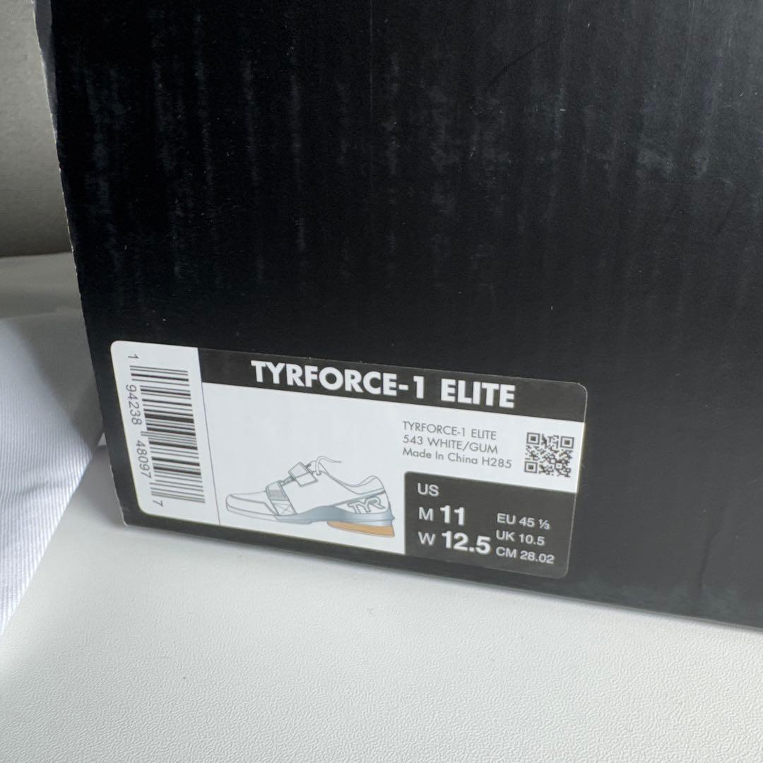 TYR FORCE1 ELITE リフティングシューズ　28cm M11【美品】