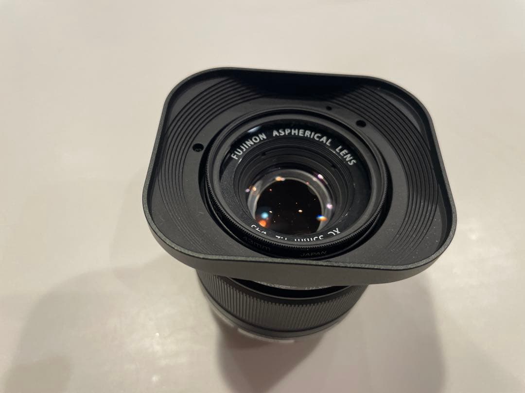 Fujifilm XC35mmF2+保護フィルター＋レンズフード(LH-X35)