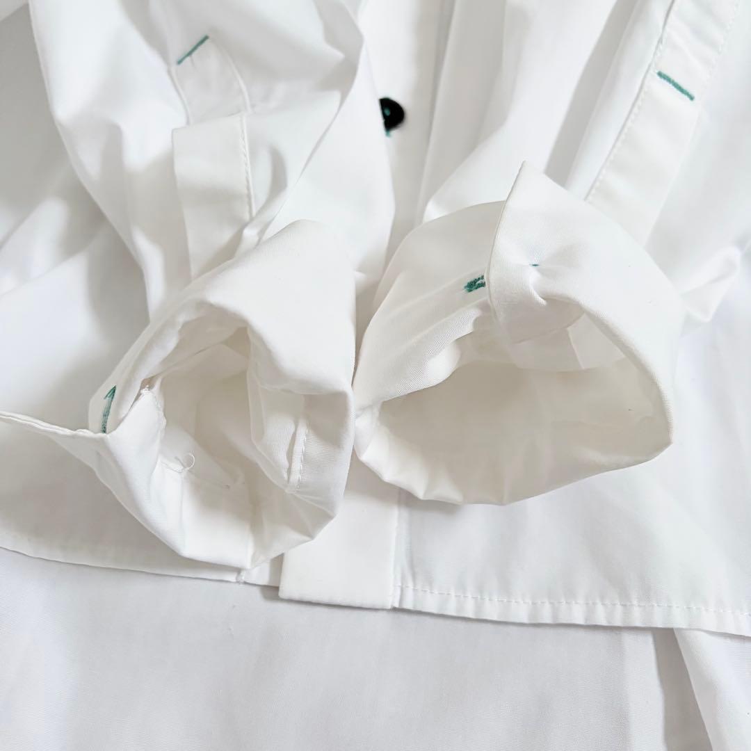 【美品】någontstans ナゴンスタンス T/Cブロードシャツ 24AW