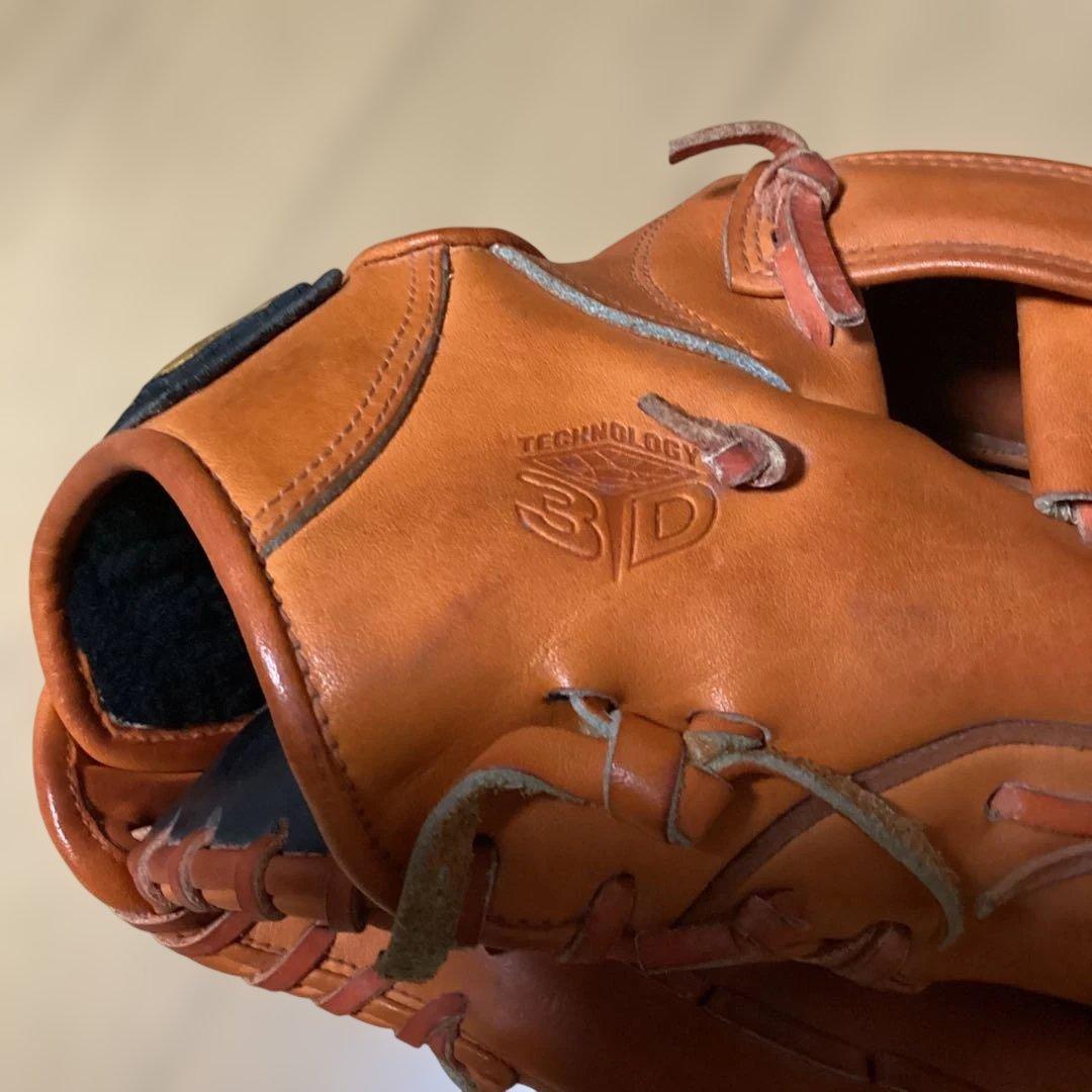 希少　ミズノプロ　硬式　内野手　グローブ