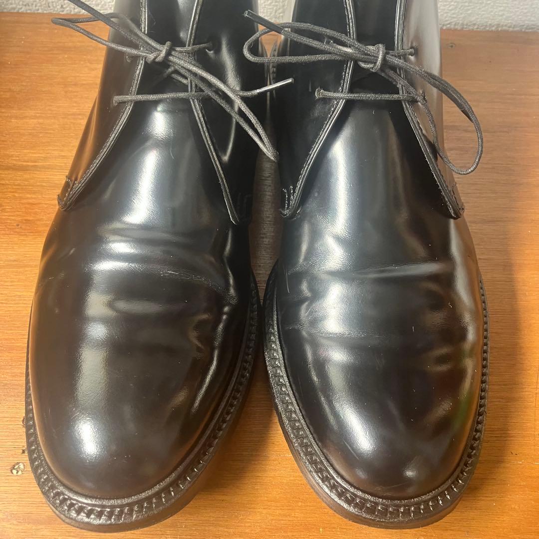 美品　ジョンストン&マーフィー　コードバン　LS43 チャッカブーツ　オールデン