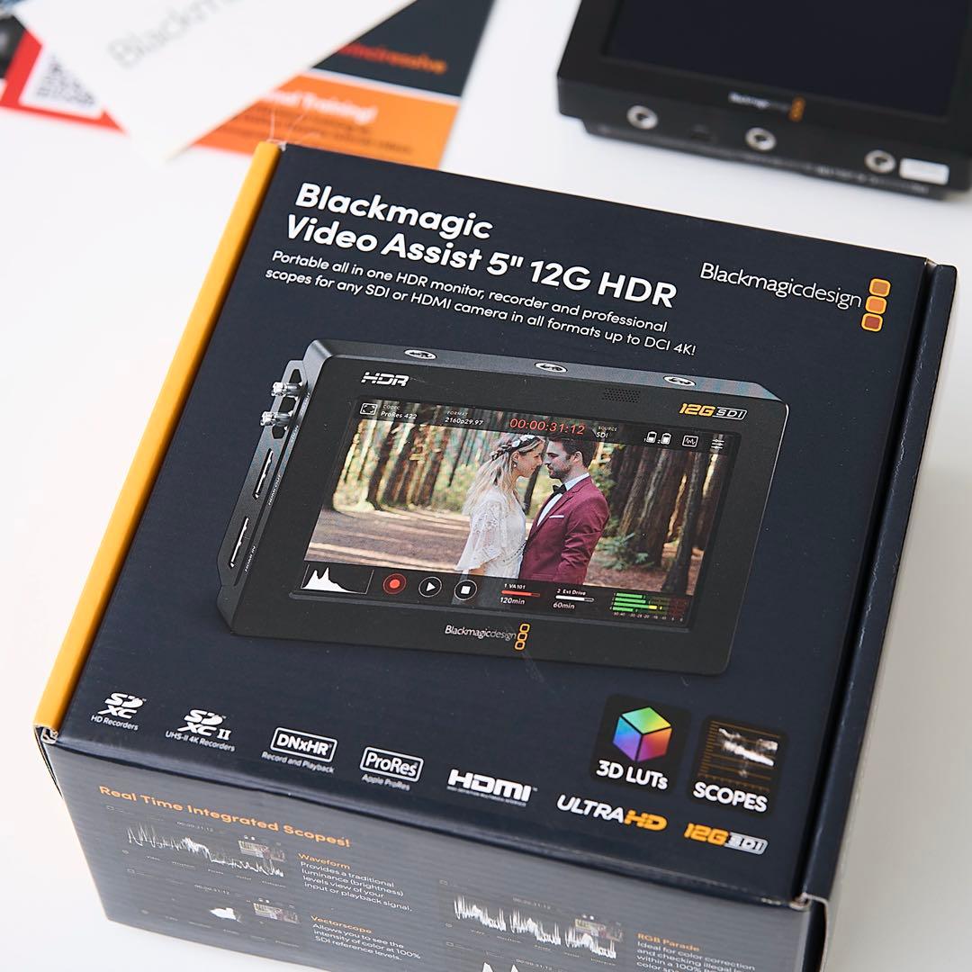 Blackmagic Video Assist 5\" 12G HDR 本体