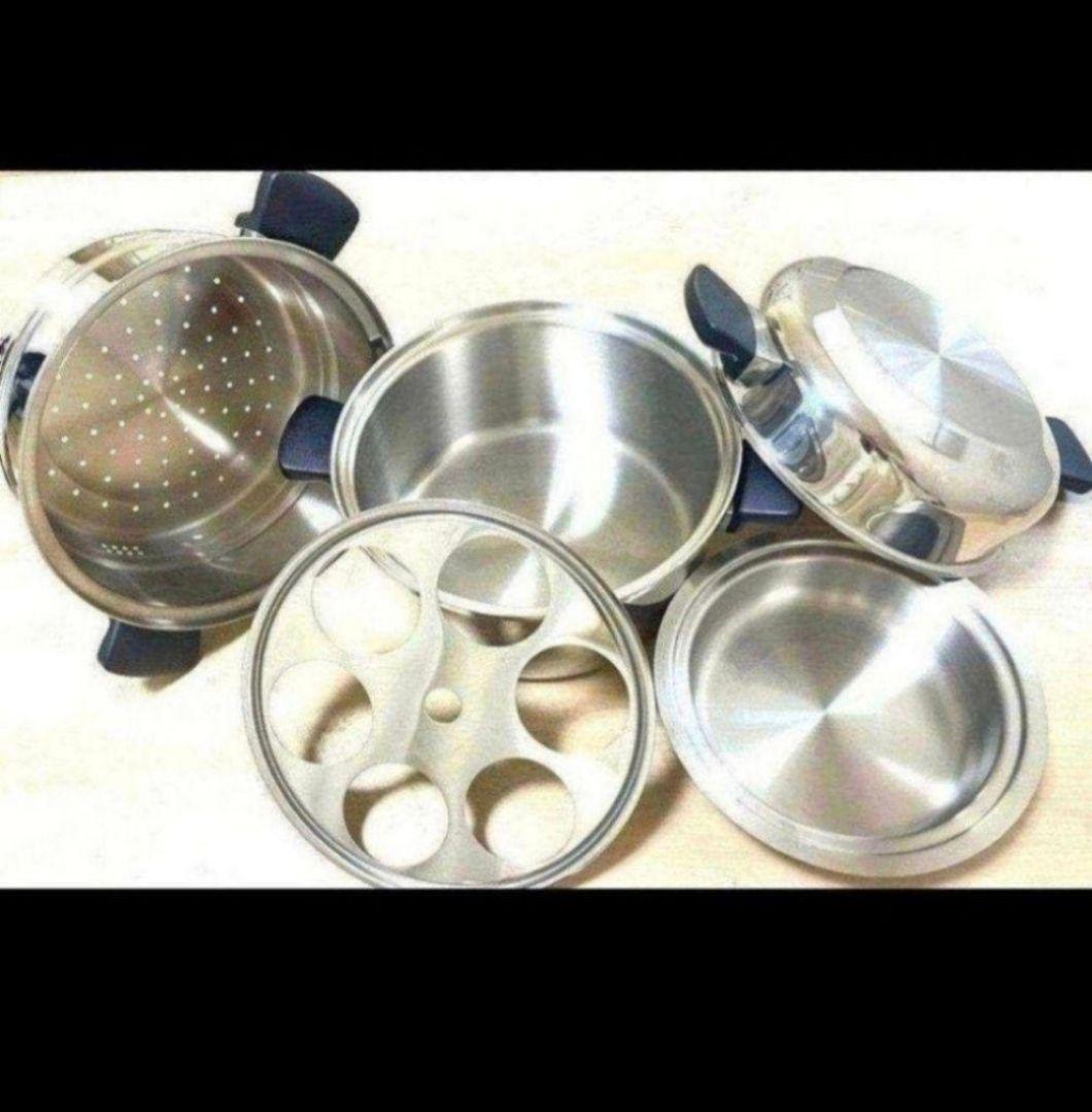 アムウェイ 2024年製 大フライパン 中フライパン 6L 鍋セット@Amway