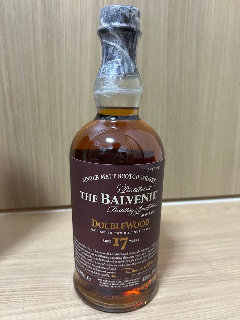 (値下げ終売品)THE BALVENIE DOUBLEWOOD 17年