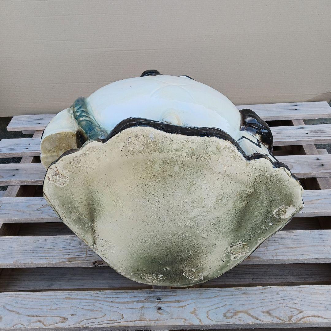 新品　陶器　傘立て　タヌキ　大型　難有　縁起物　オブジェ　置物　和風食堂　業務用