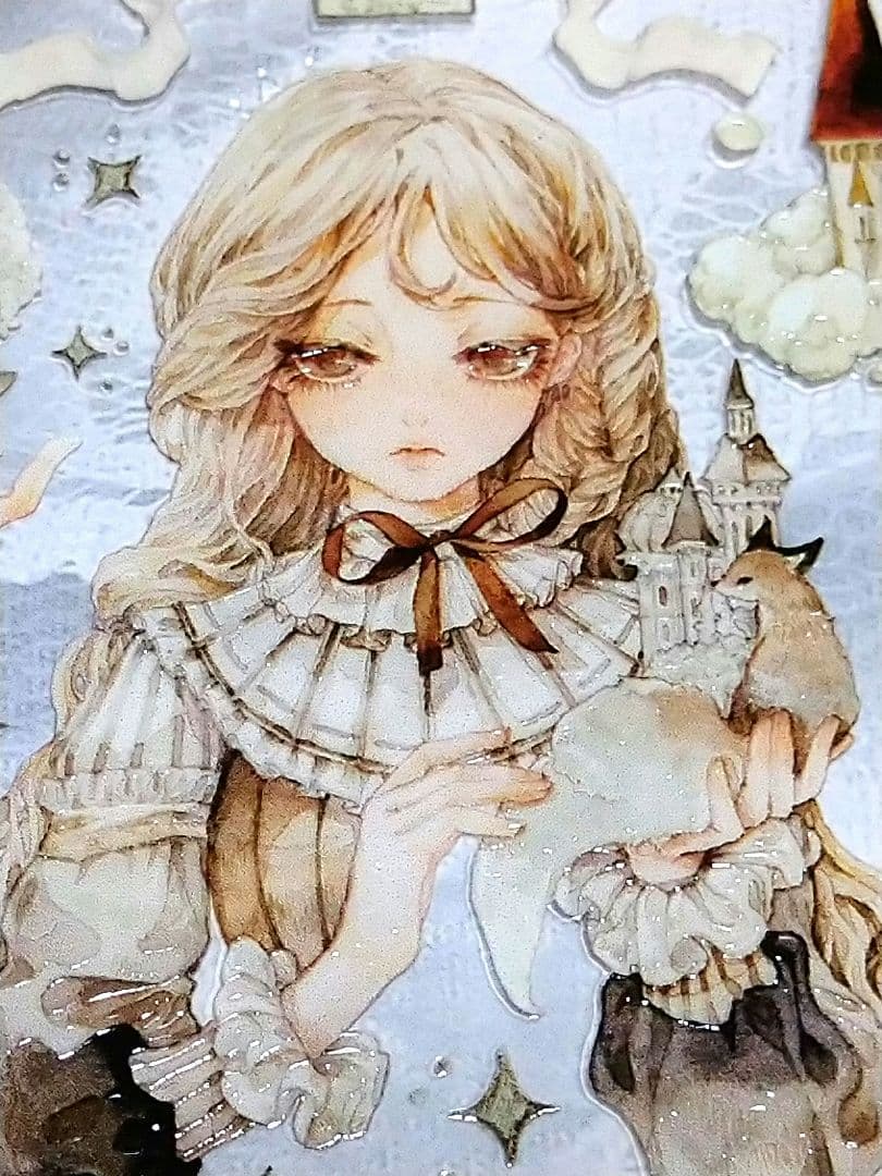 ✩のこり１✩J700＃森林深处(水晶)Reco切り売り海外人物マステ女の子