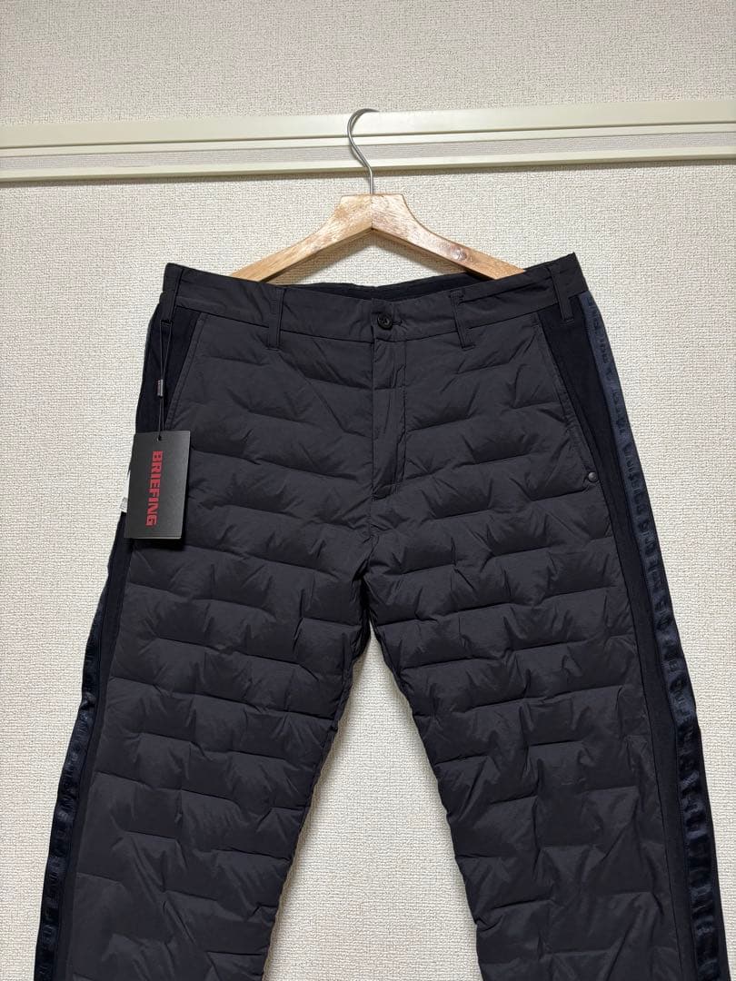 BRIEFING GOLF ブリーフィング ハイブリッドダウンパンツ Mブラック