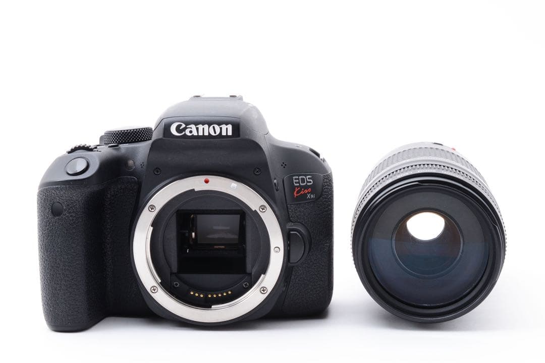 保証付き/デジタル一眼レフカメラ/canon kiss x9i望遠レンズセット