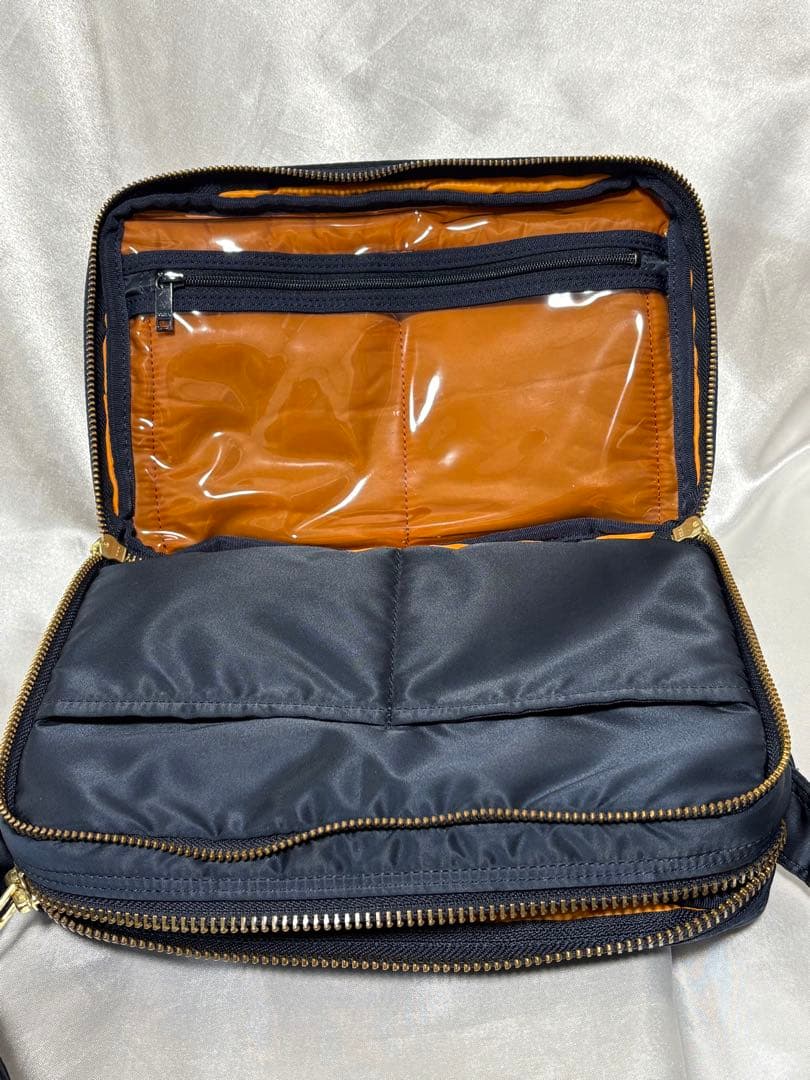 廃盤　美品　吉田カバン　ポーター　タンカー　ショルダーＳ　アイアンブルー