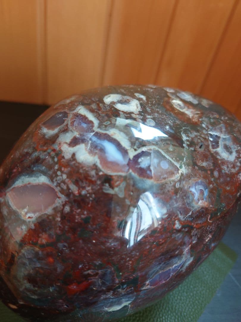 津軽　錦石 花子石　鑑賞石　青森県津軽西海岸　自然石　盆石　水石