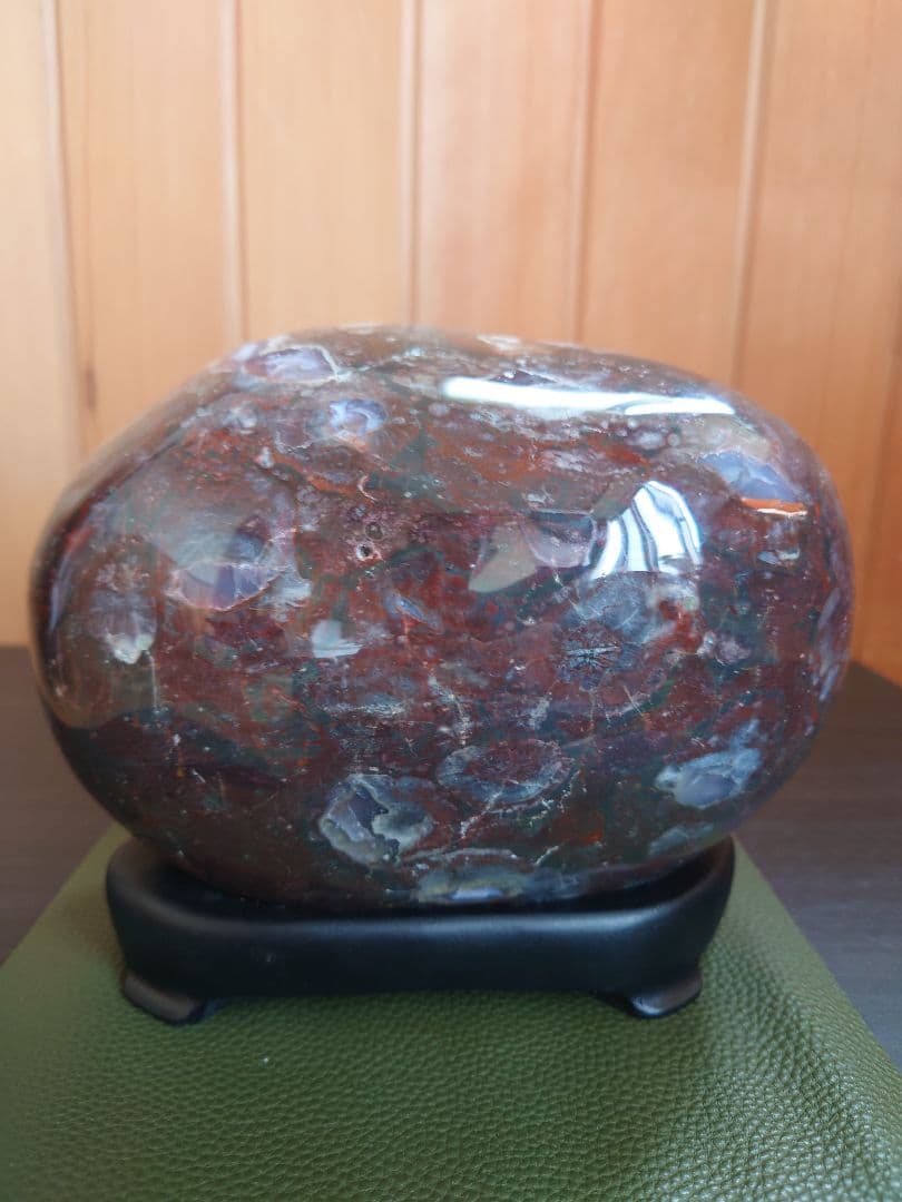 津軽　錦石 花子石　鑑賞石　青森県津軽西海岸　自然石　盆石　水石