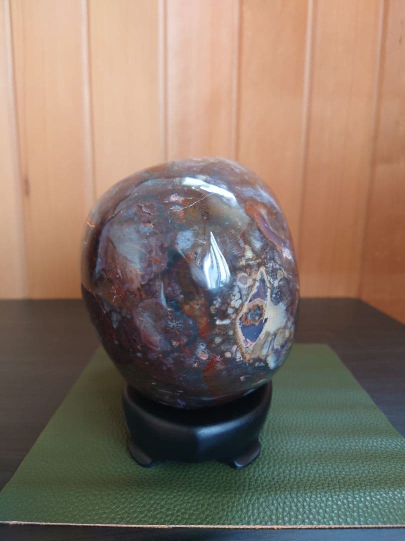 津軽　錦石 花子石　鑑賞石　青森県津軽西海岸　自然石　盆石　水石