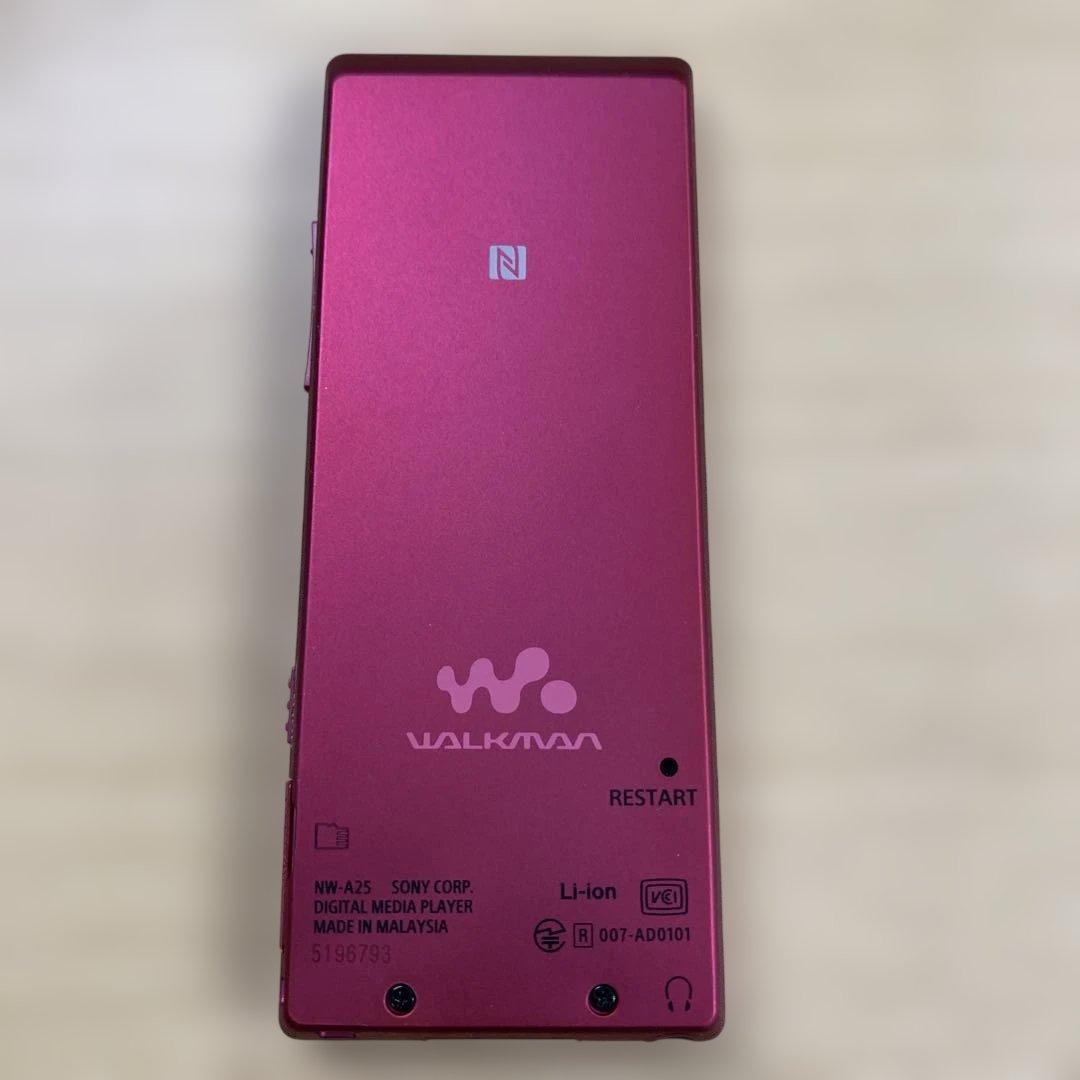 SONY WALKMAN NW-A25 16GB ピンク