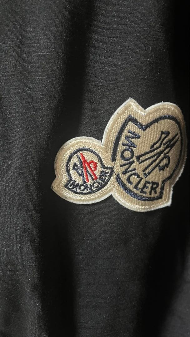 【あんしん鑑定利用】MONCLER ブラックジャージセット