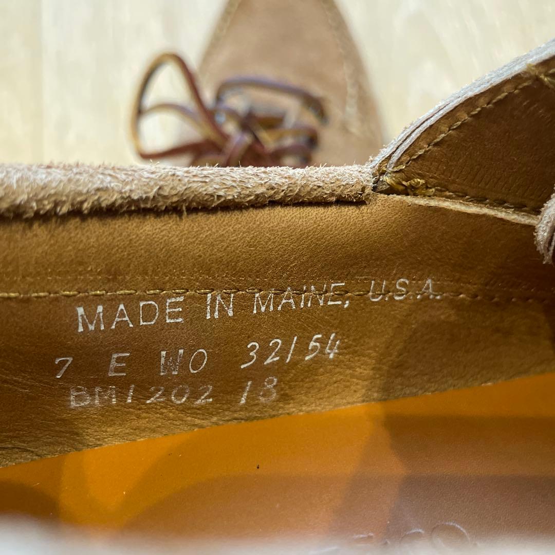 ランコート　ビームスプラス別注　レンジャーモカシン　パラブーツ　GHBASS