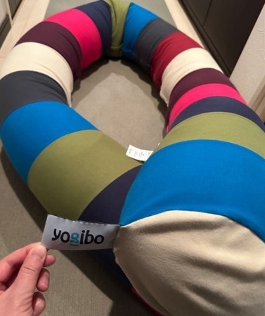 ヨギボー　YOGIBO キャタピラーロールロング　ビーズクッション