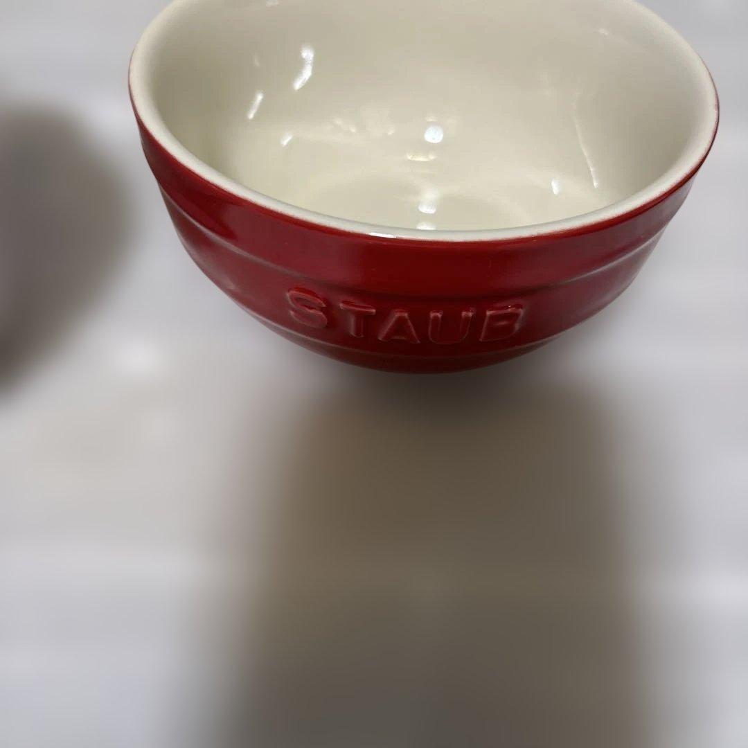 STAUB カラフルボウル 4個セット　　ミニオーバルココット1個