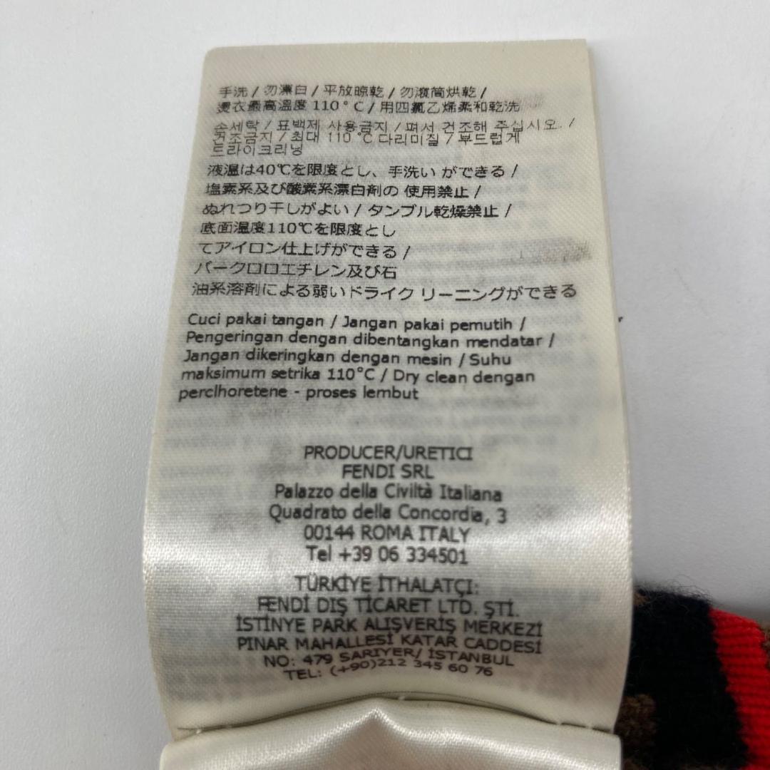 13671✨FENDI フェンディ ズッカ カシミヤ 手袋 グローブ 箱付き