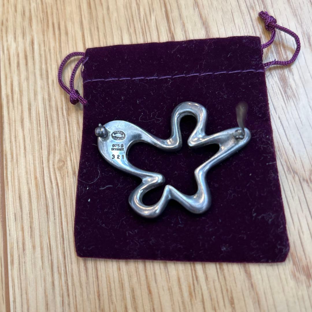 ジョージジェンセン ブローチ 321 スプラッシュ 925 シルバー アクセサリ