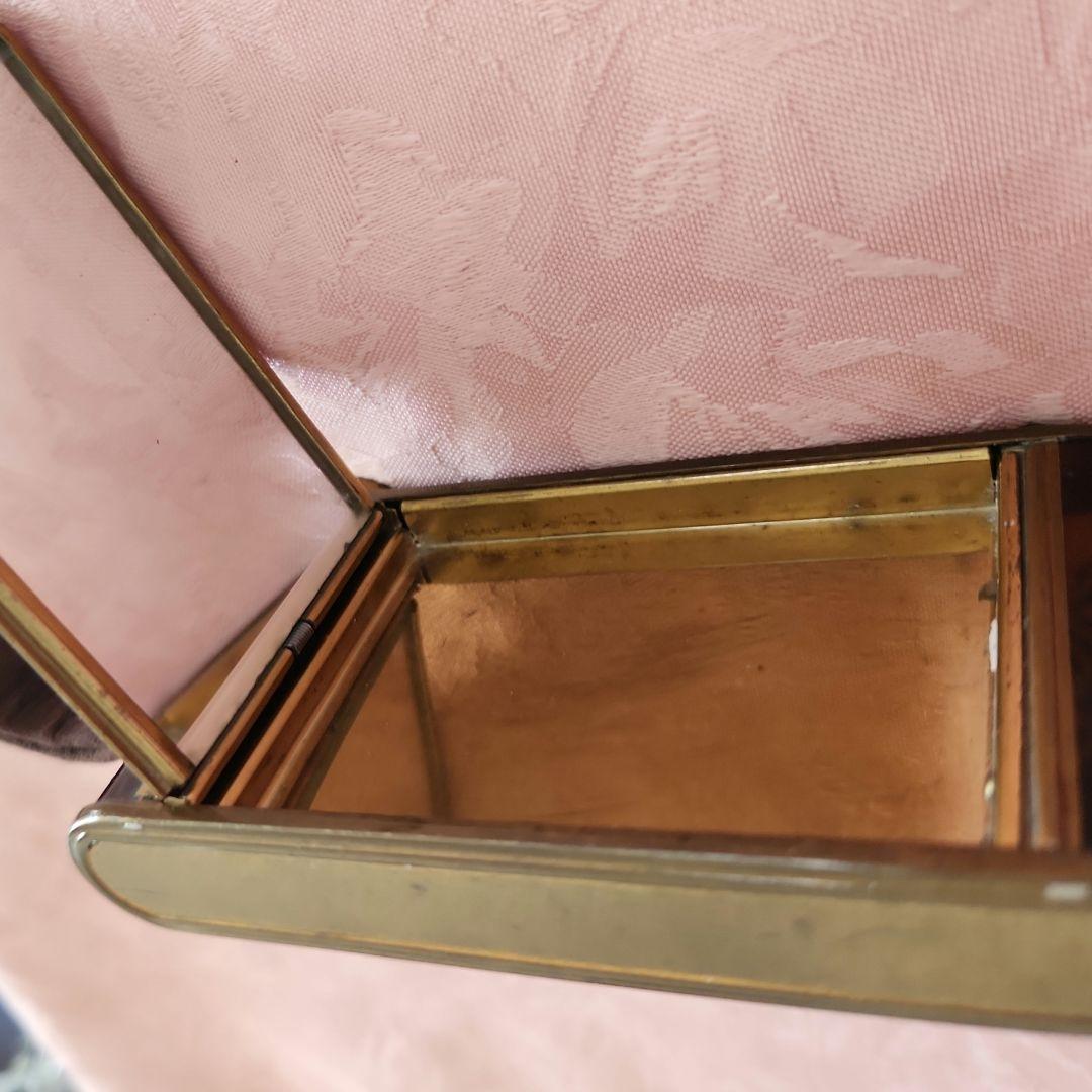 ヴィンテージミュージカルカムラ　アールデコ　ドイツ　ミラー　タバコケース　リップ