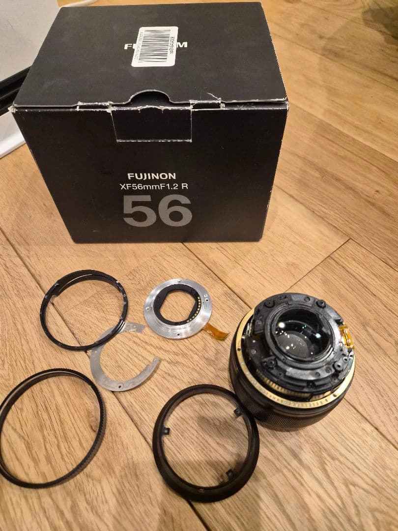 FUJIFILM フジノン XF56mm F1.2 R ジャンク 分解済み