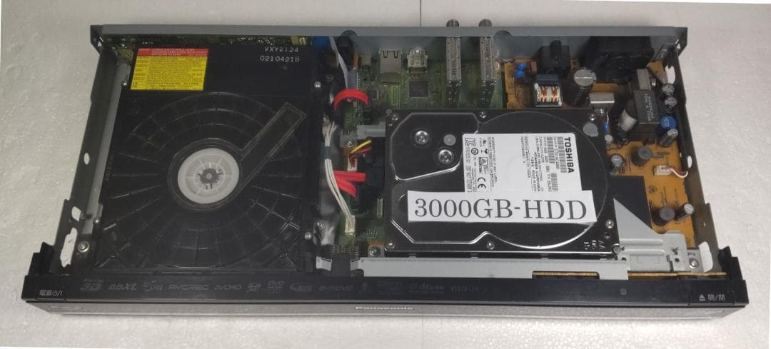 3TB-3番組同時録画3D-Panasonic DMR-BZT700完動品
