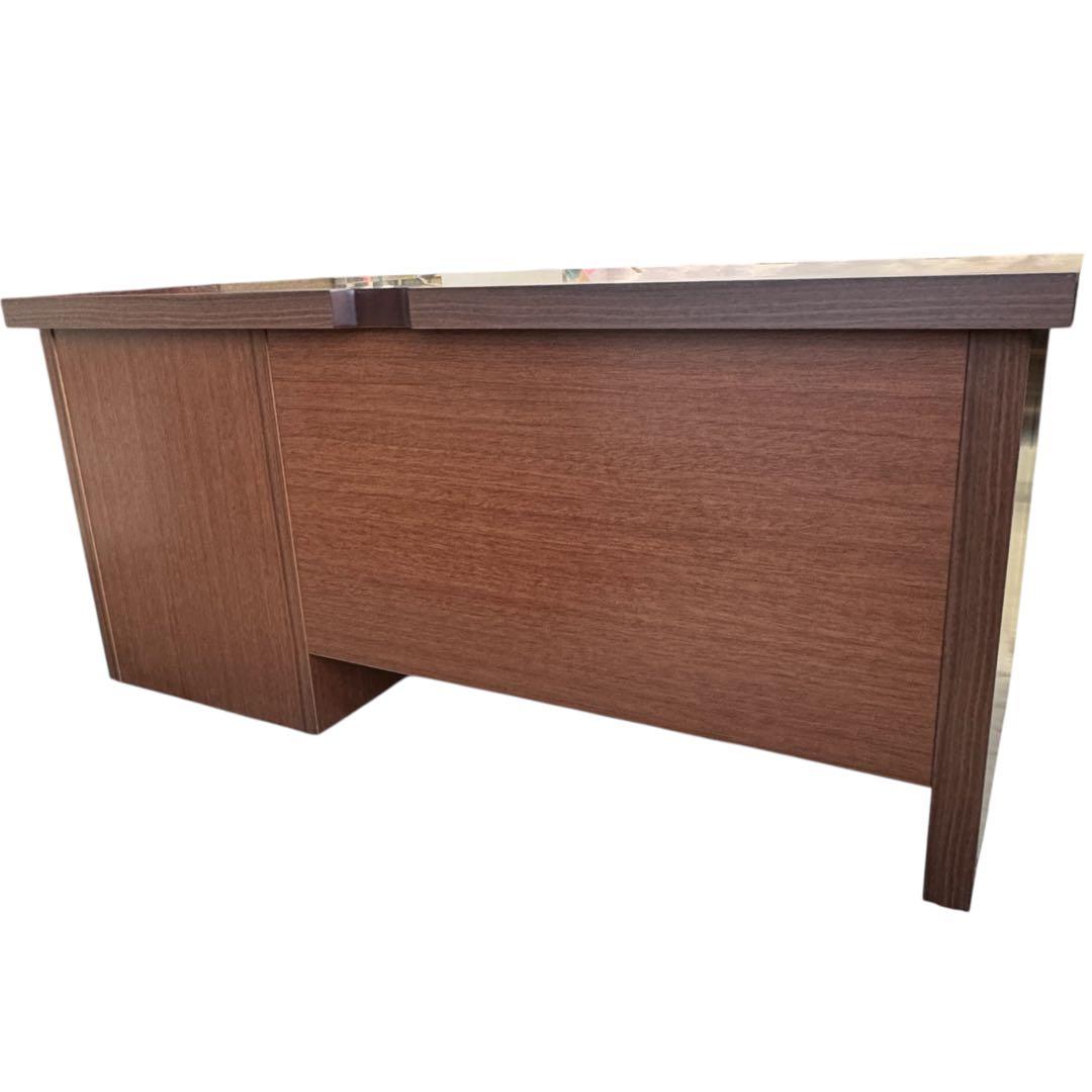 座机 片袖机 ローデスク PC台 作業机 ワークテーブル 書斎机