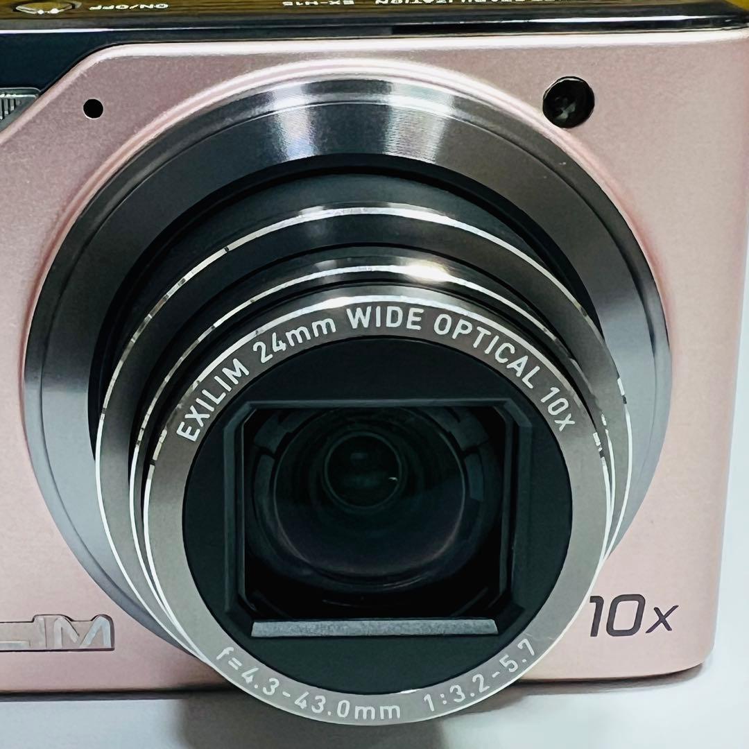 CASIO EXILIM EX-H15 ピンク 【全付属品&SDカード付】