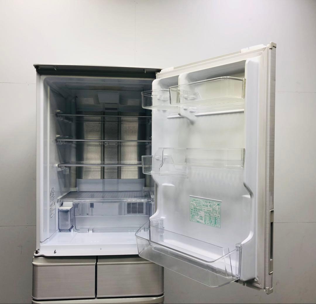 18年製　シャープ　冷蔵庫　5ドア　412L SJ-P411D-H