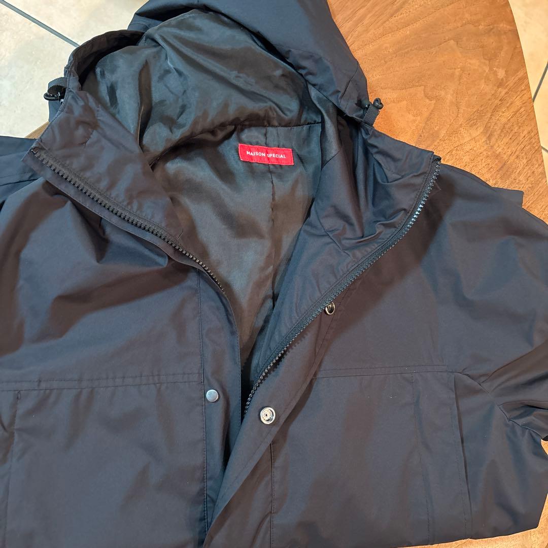 MAISON SPECIAL 雨を弾く　マウンテンパーカー　サイズ44