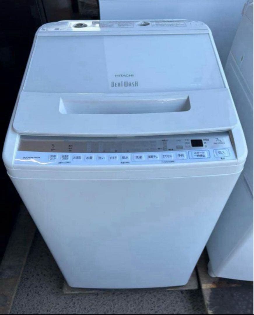 【高年式】2021年式 7kg HITACHI洗濯機 BW-V70FE8