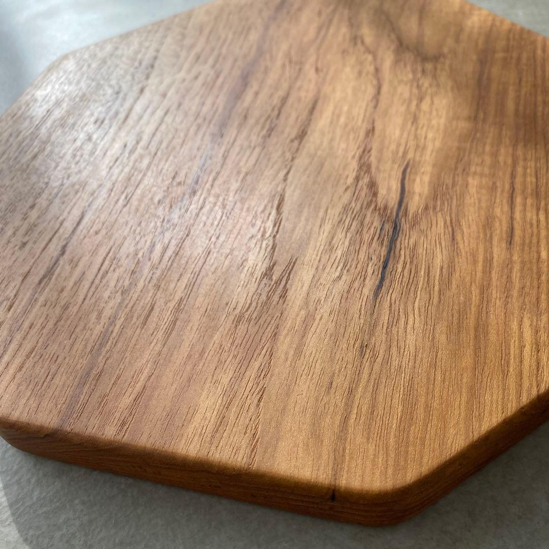 【新品】 CAFICT オクタゴナル チーク カッティングボード