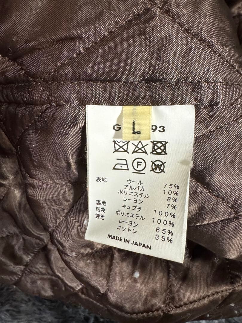 Gold チェック柄ジャケット Lサイズ