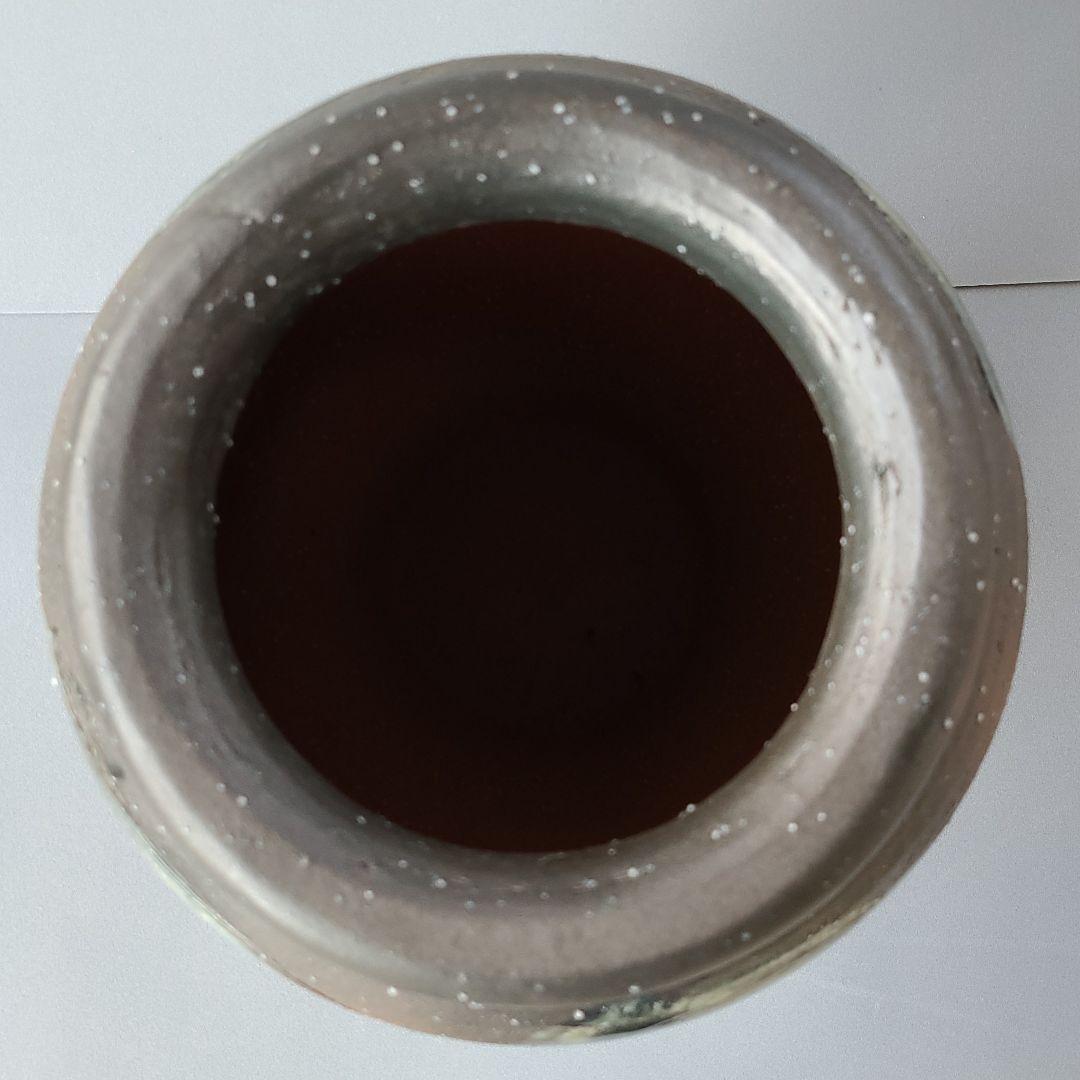 信楽焼 傘立て 灰釉クシ目 高さ４３cm