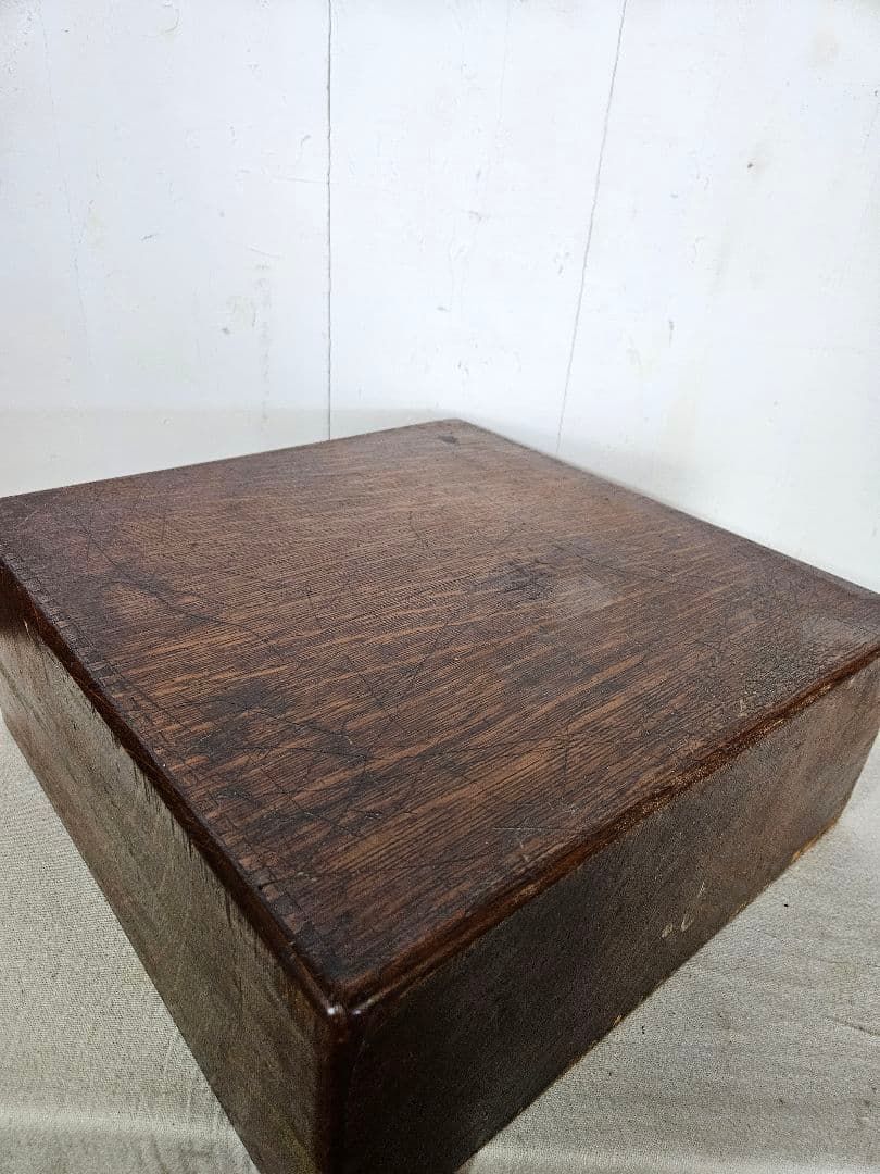 USアンティーク 木製のファイルキャビネット カードホルダー 卓上 書斎 引出し