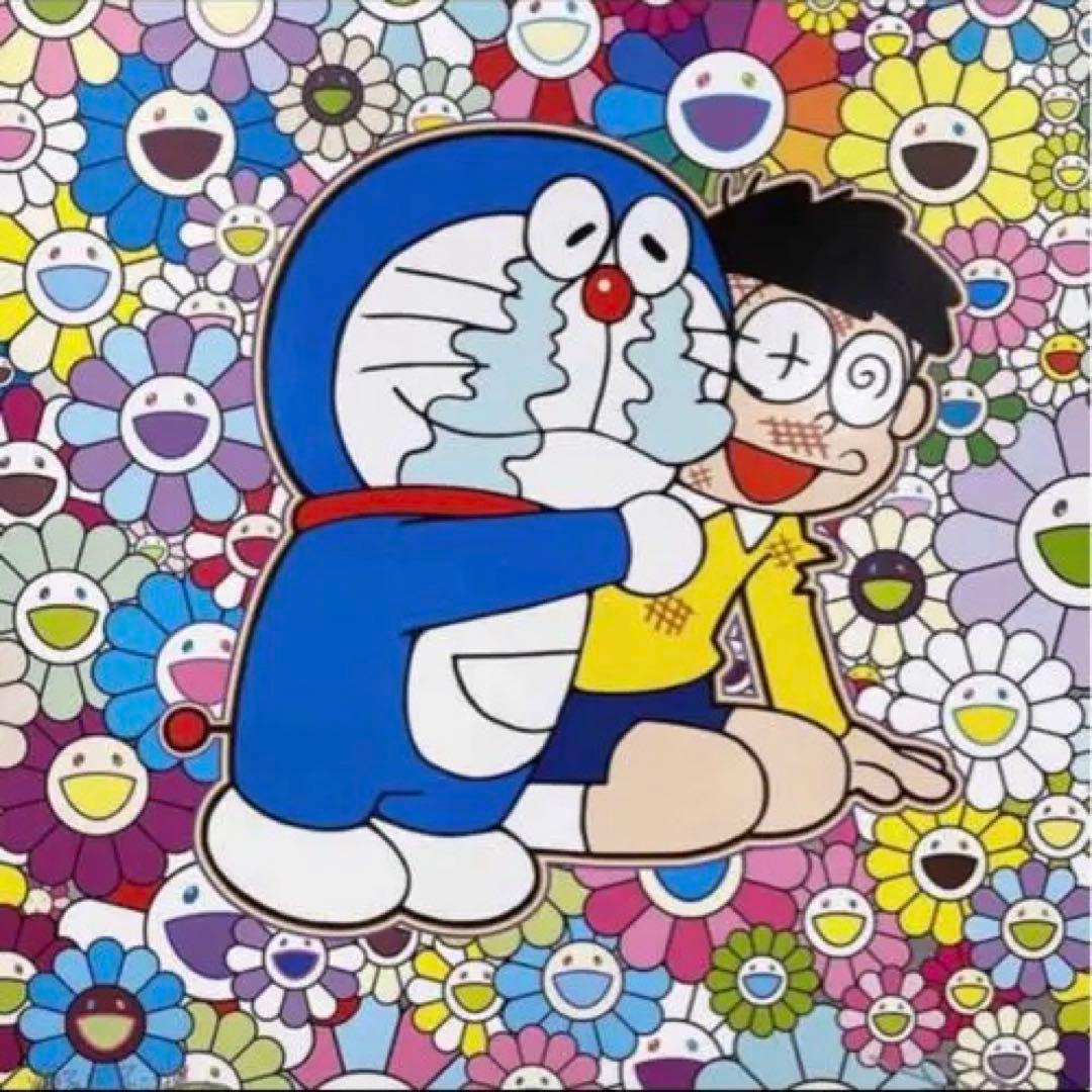 村上隆　ドラえもん ポスター　友情よ、永遠に！！　愛　タイムふろしき　3枚セット