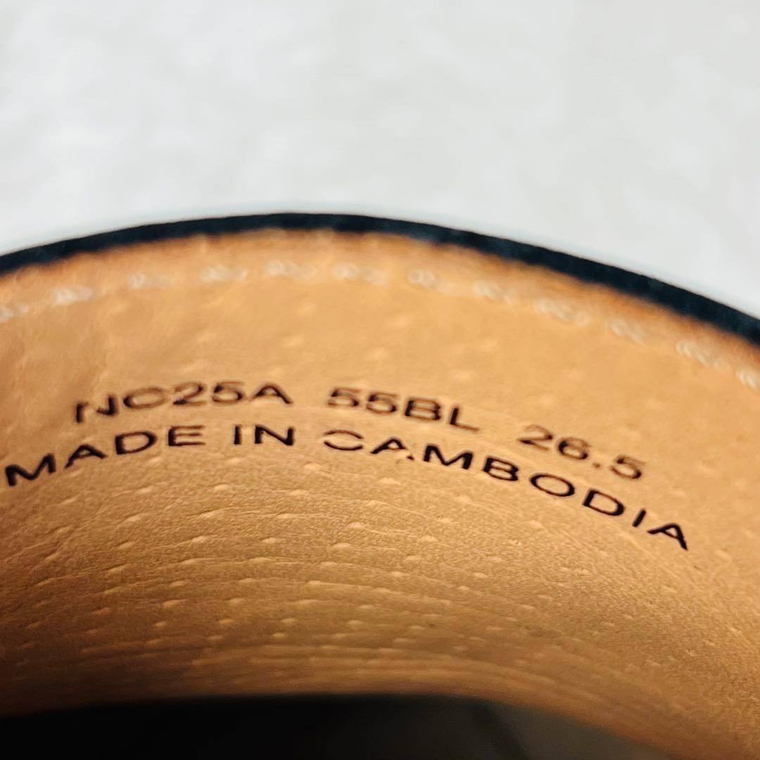 【美品】リーガル　ローファー　スリッポン　【26.5】ブラック