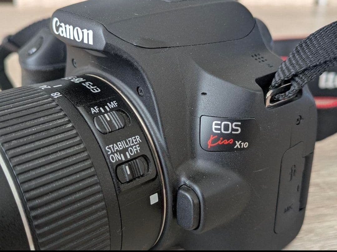 一眼レフカメラ Canon カメラ EOS Kiss X10 レンズ付き
