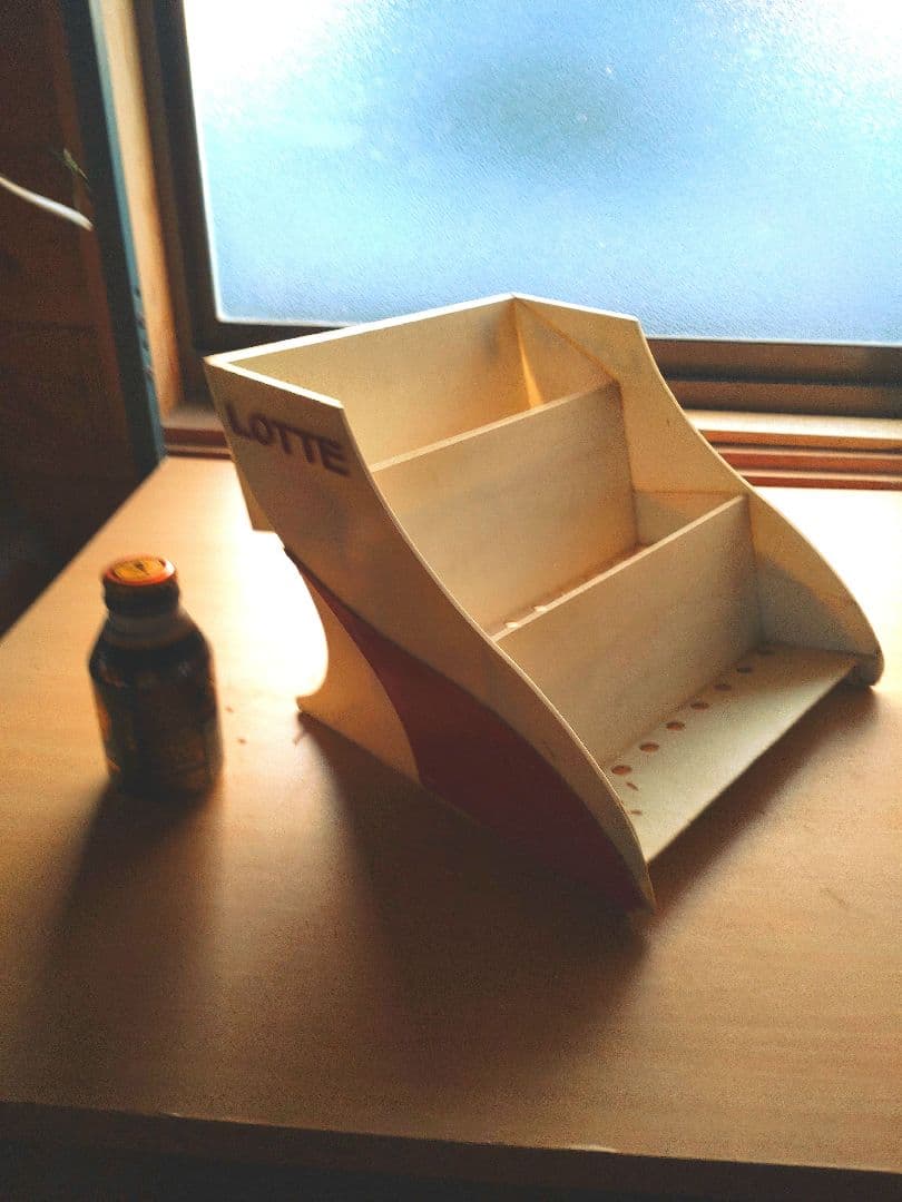 LOTTE 3段ディスプレイラック