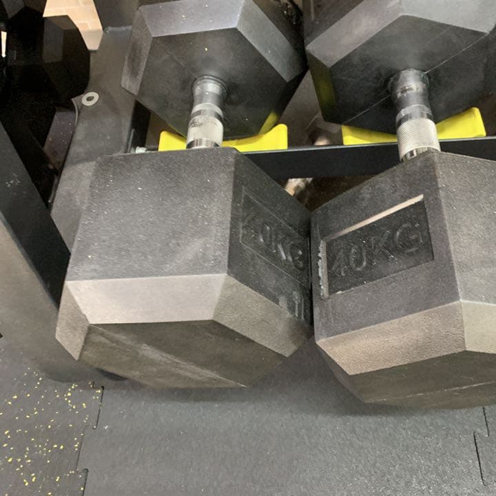 ラバーヘックス  ダンベル30kg  35kg