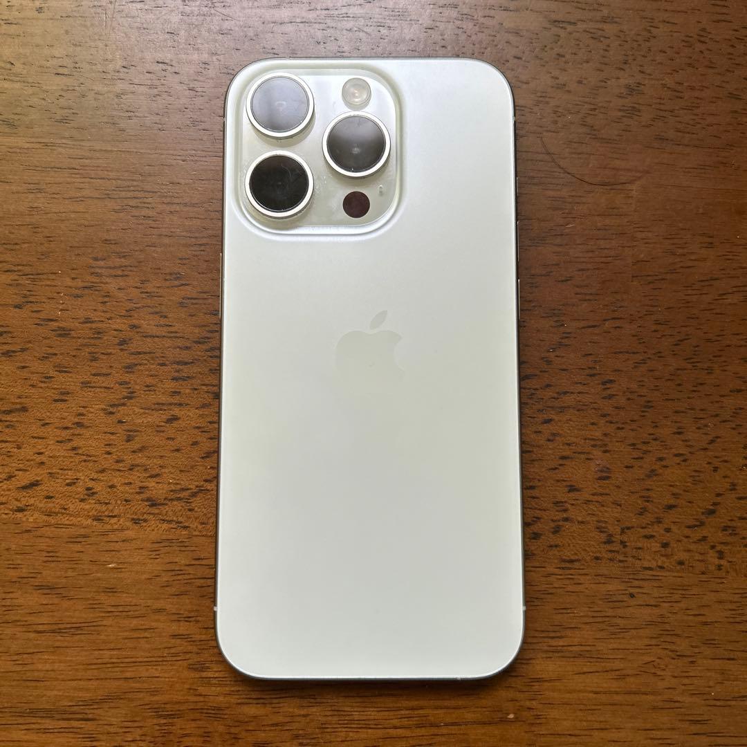てんちょ【ジャンク品】Apple iPhone 15 Pro ホワイト
