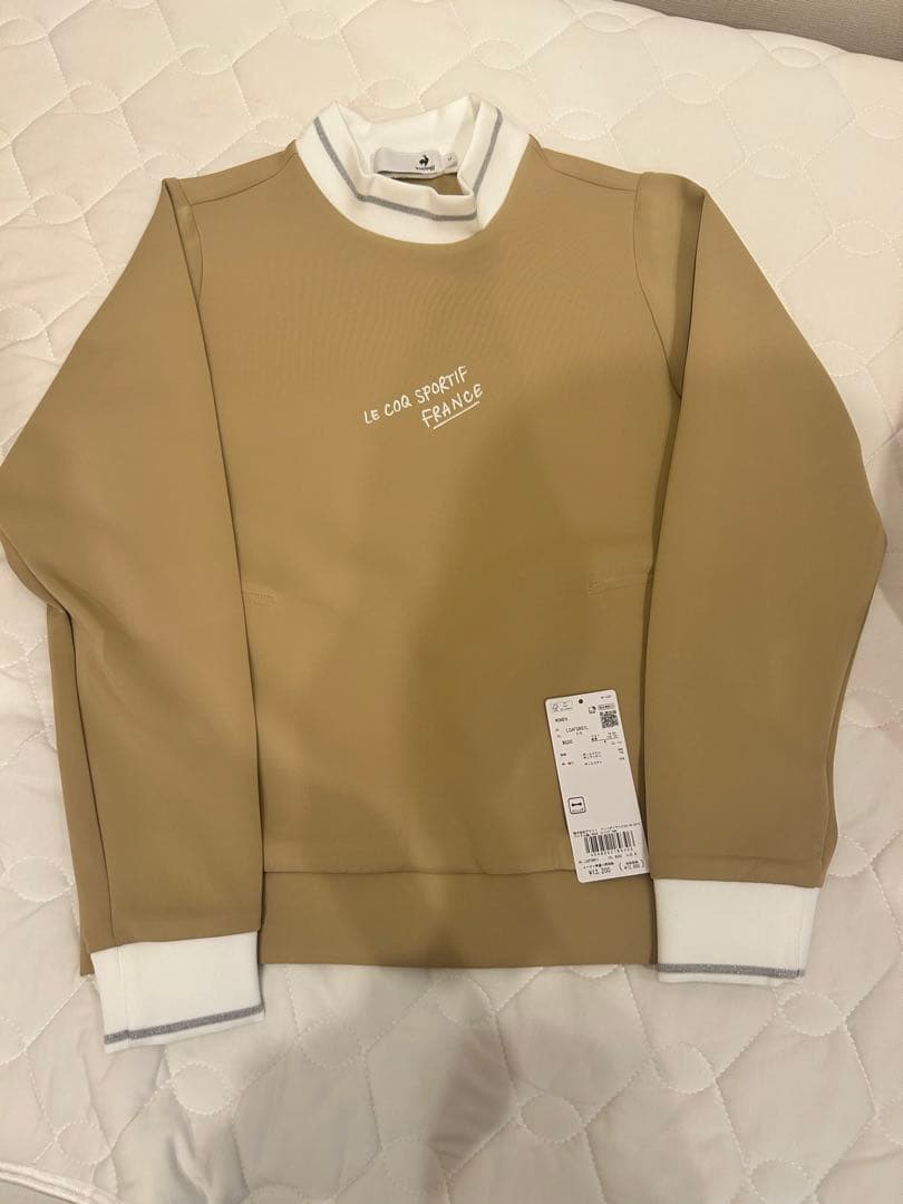 【試着のみ美品】ベージュ 襟付き セーター レディース