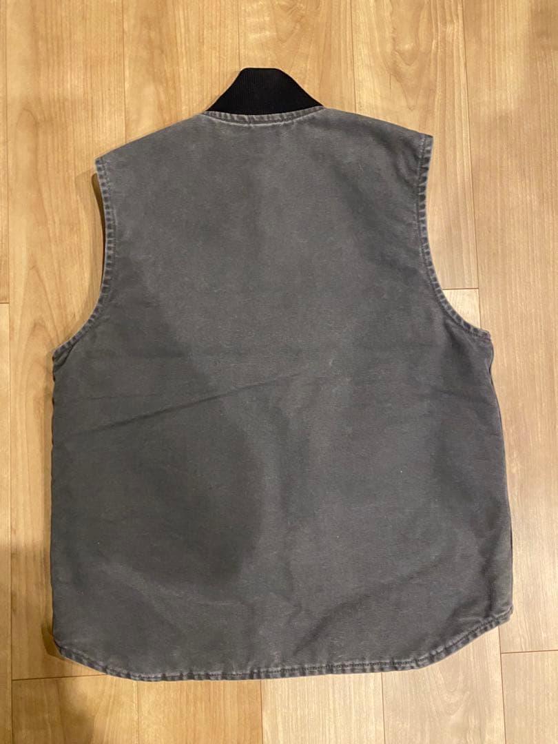Carhartt カーハート ダックベスト フェードグレー　ベスト