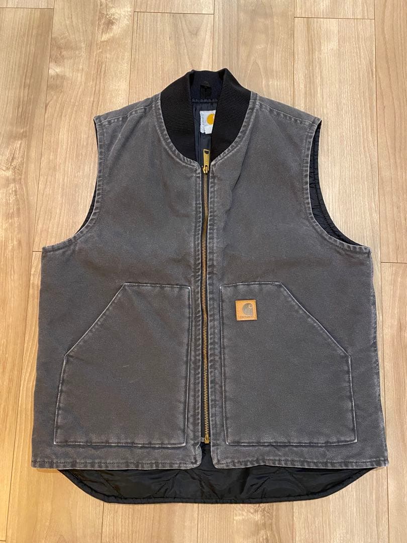 Carhartt カーハート ダックベスト フェードグレー　ベスト