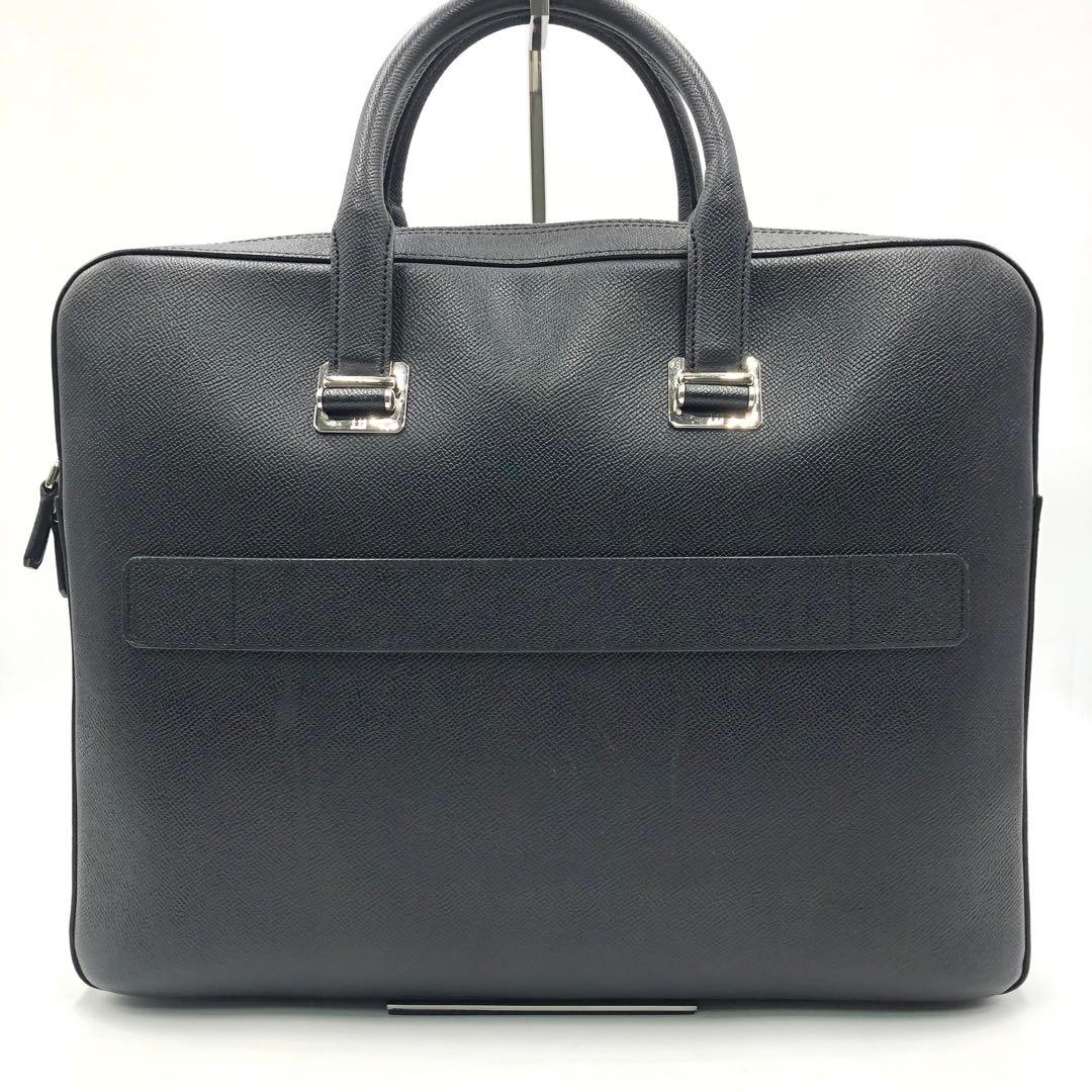 極美品 ダンヒル カドガン 2way ビジネスバッグ A4 レザー ブラック