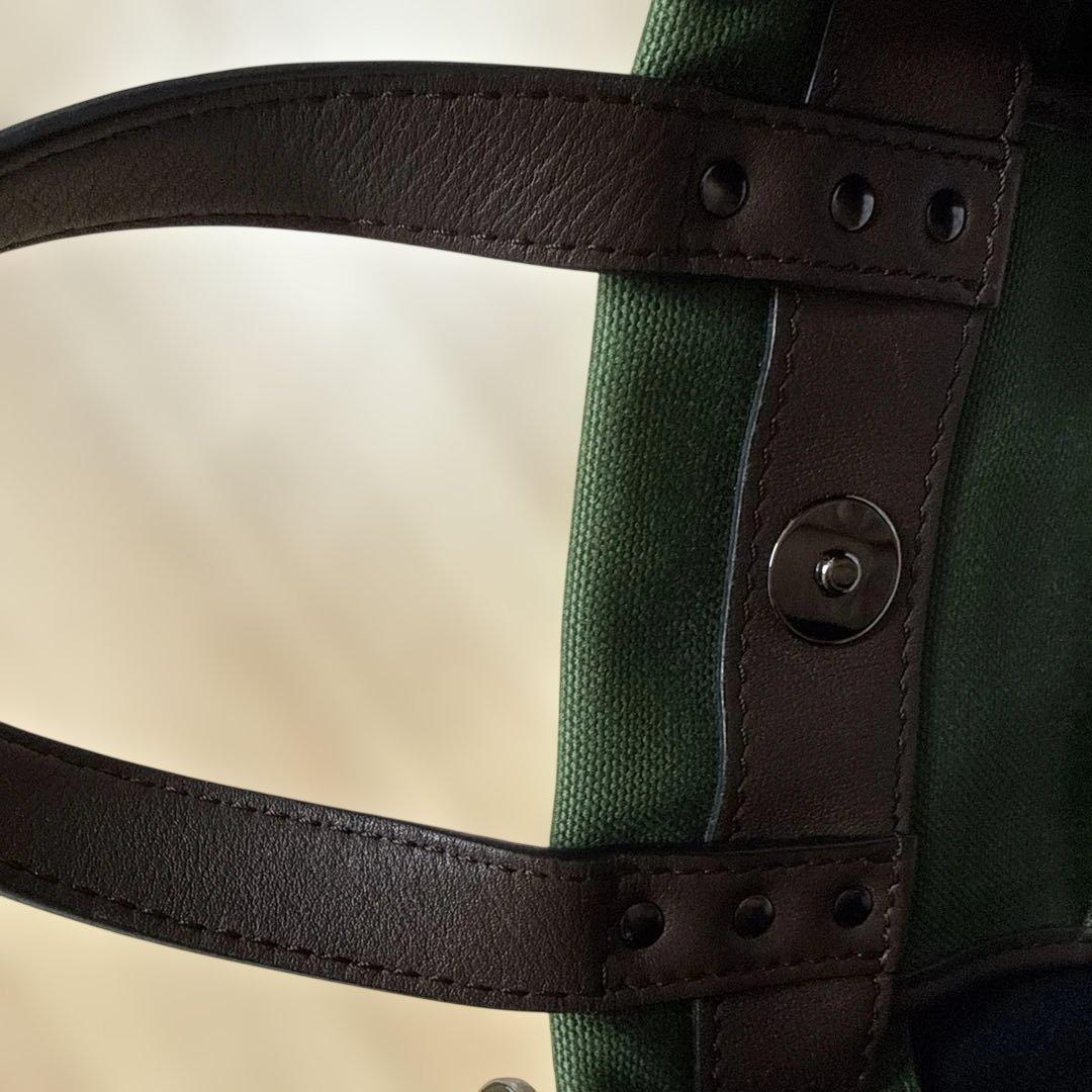 D*読様 VALENTINO キャンパスハンドバッグ